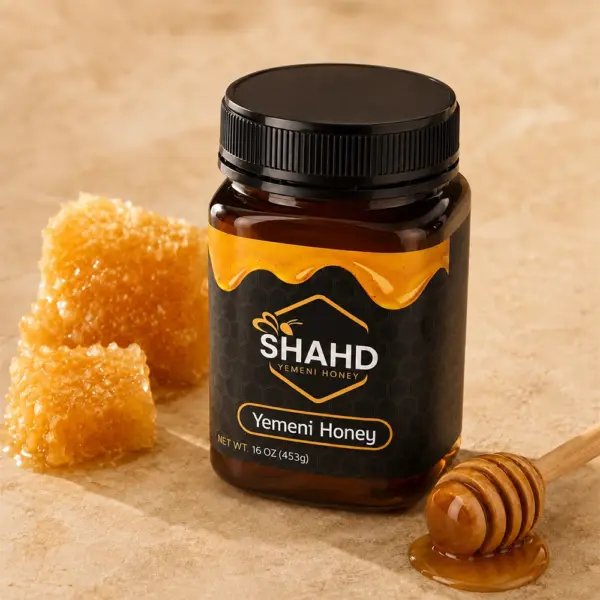 shahd yemeni honey 16 OZ 05 Yemeni Sidr Honey from Shabwa – 16 oz