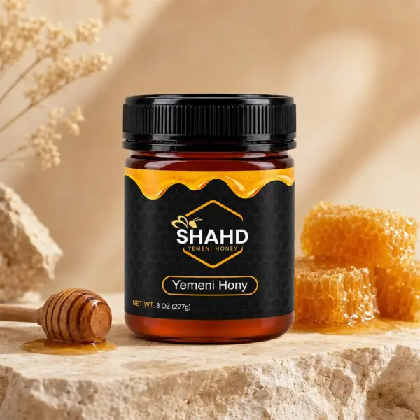 shahd yemeni honey 8 OZ 03 Yemeni Sidr Honey from Shabwa – 8 oz